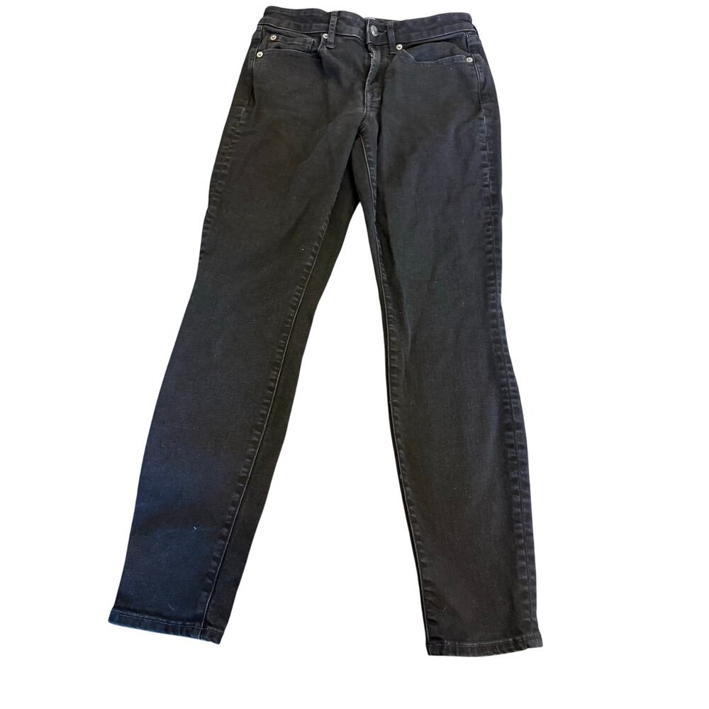 GAP Black Denim Jeans Curvy True Skinny Pants Jean Women 6 28R